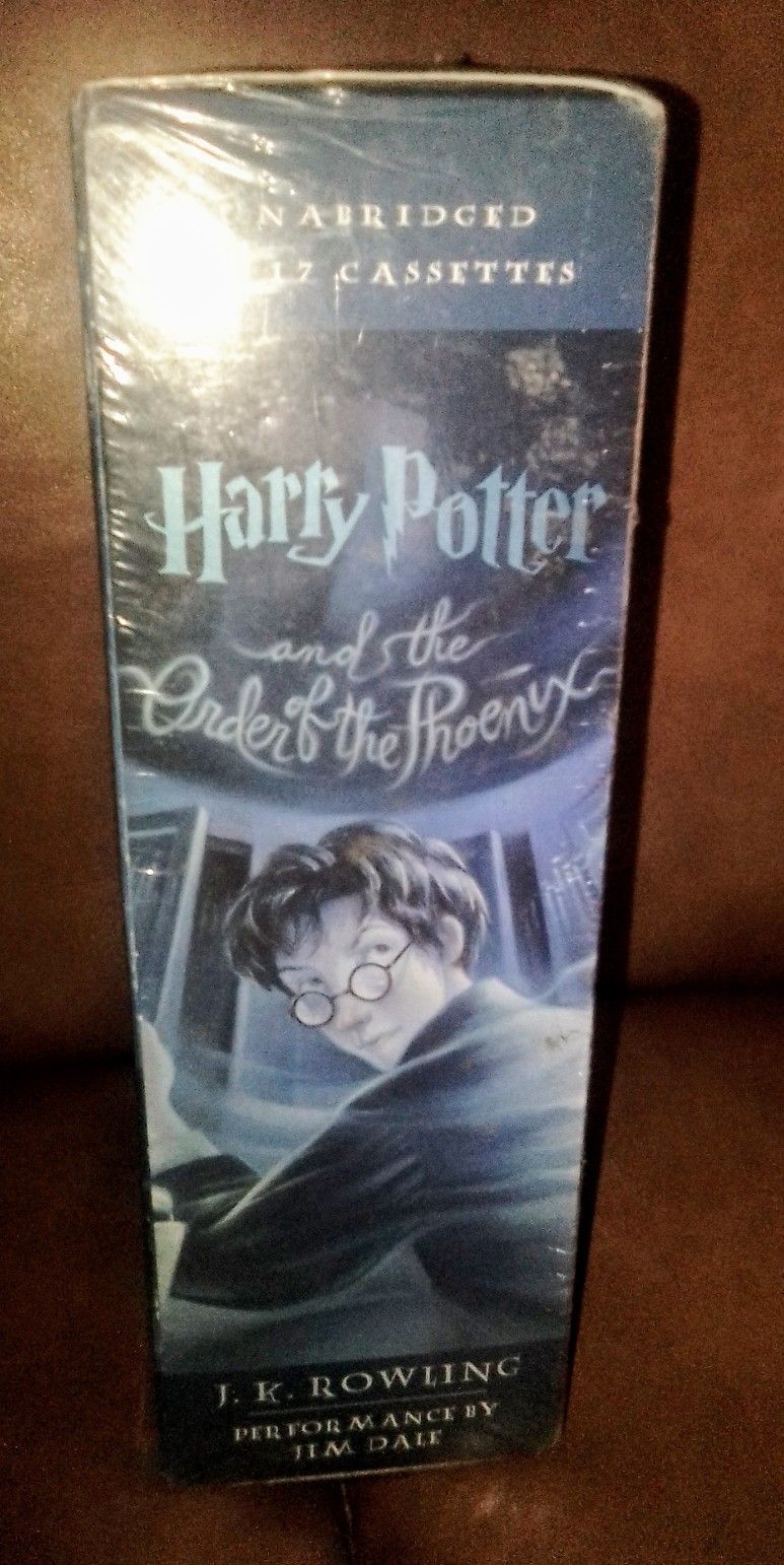 UNOPENED Harry Potter Order Of The Phoenix Cassette