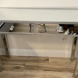 Mirrored Desk And Mirror! 