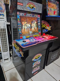 Modded Street fighter arcade 1up