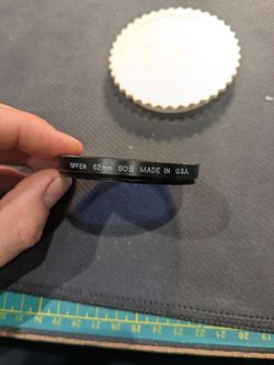 Camera lens filter