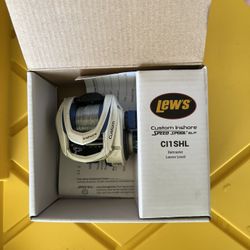 Lew's Custom Inshore Speed Spool Baitcast Reel