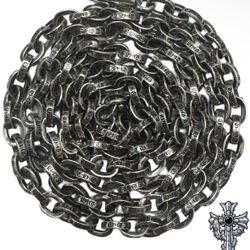 Authentic Chrome hearts 24 in Paper-chain necklace 
