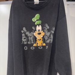 Men’s 2x Goofy Disney Vintage Sweater Crewneck 