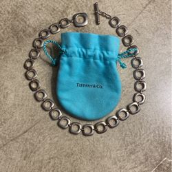 Authentic Tiffany Cushion 925 Silver