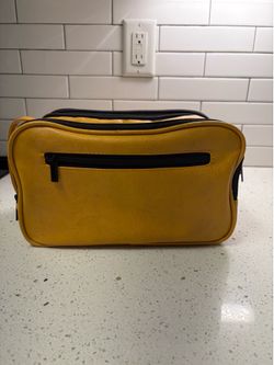 Leather Travel Toiletry Bag