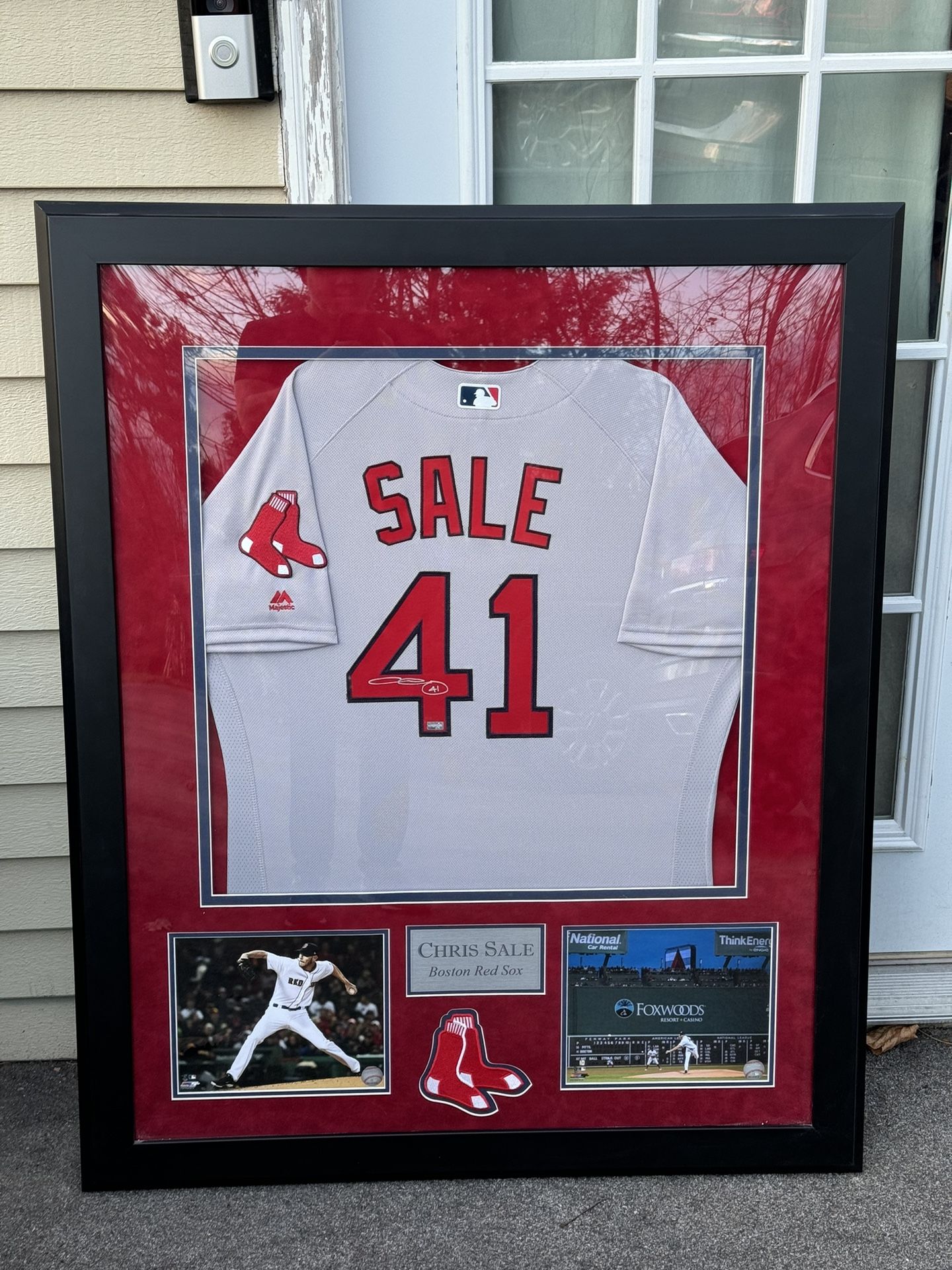 Chris Sale Autographed Authentic Jersey