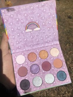 Colourpop x my little pony eyeshadow palette