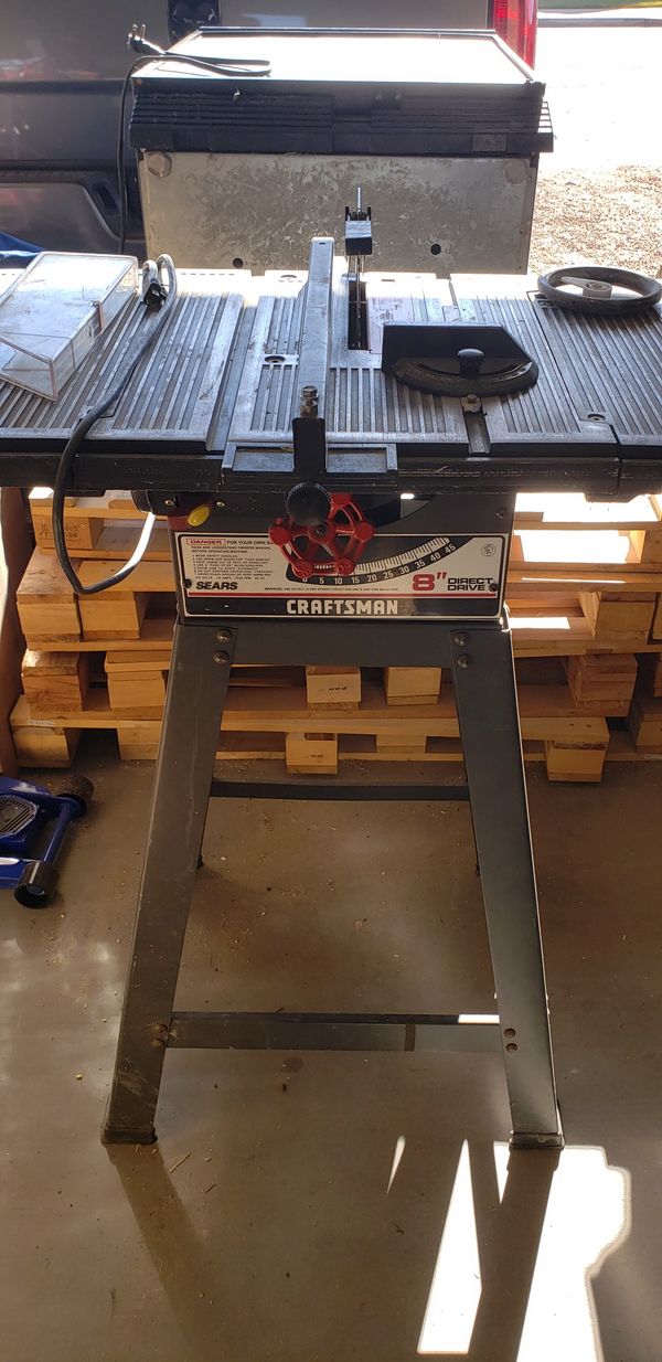 Craftsman Cast Iron Table Saw for Sale in Glendale, AZ OfferUp