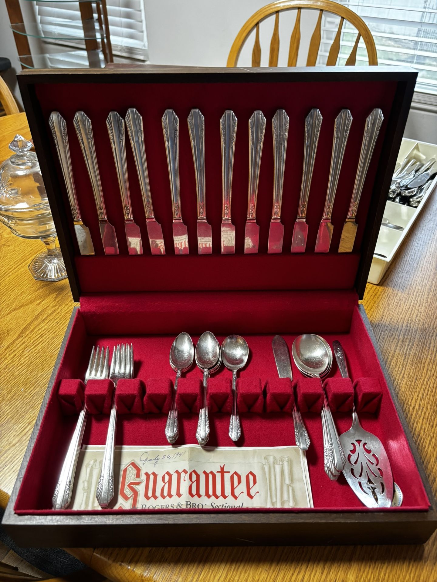 Vintage Silverware Set