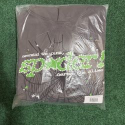 Grey Punk V2 Sp5der Hoodie 