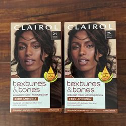 Clairol Textures And Tones Brilliant + Color Moisturization; Zero Ammonia: Mocha Brown (2 For $8)