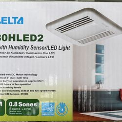 Bathroom Light/Exhaust Fan  VFB80HLED2 