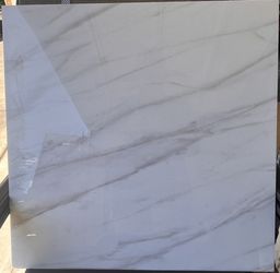 Avondale White Polished 24x24 Porcelain Tiles