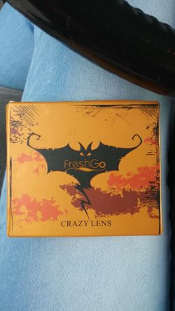Halloween Crazy Lens - Purple $20
