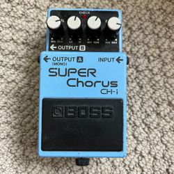 Boss Super Chorus Guitar Pedal