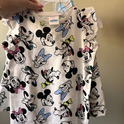 Girls Disneyland Outfit Shirt And Skort 