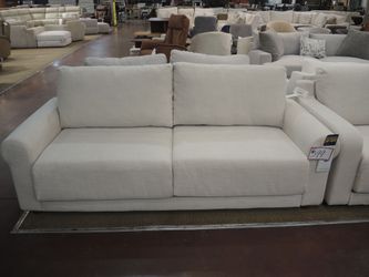 Roll Arm Sofa (Cream)