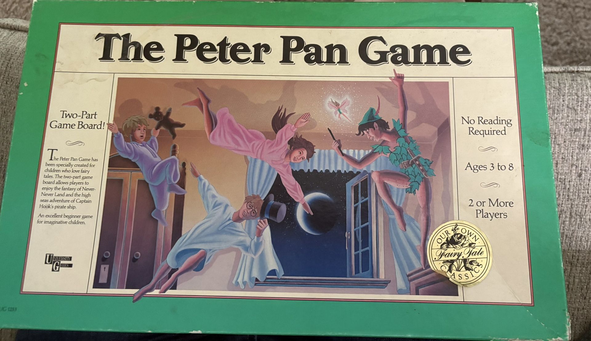 Peter Pan Board game 1990