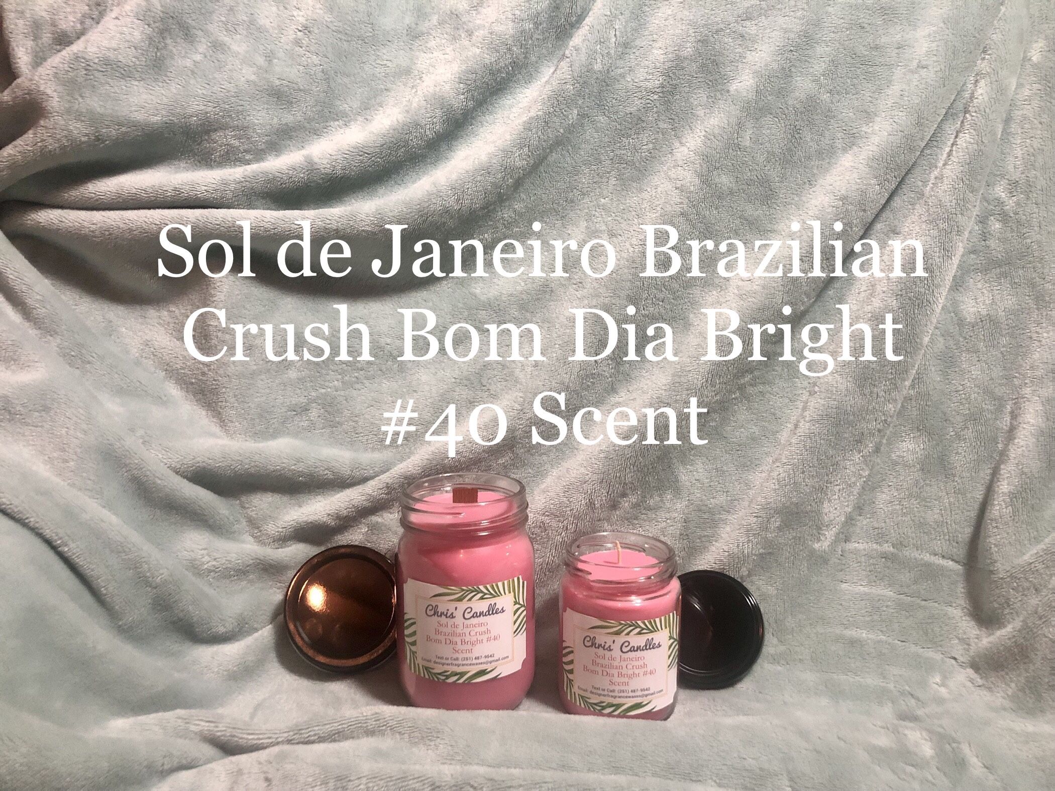 2 Sol de Janeiro #40 Bom Dia Bright Scent Candles