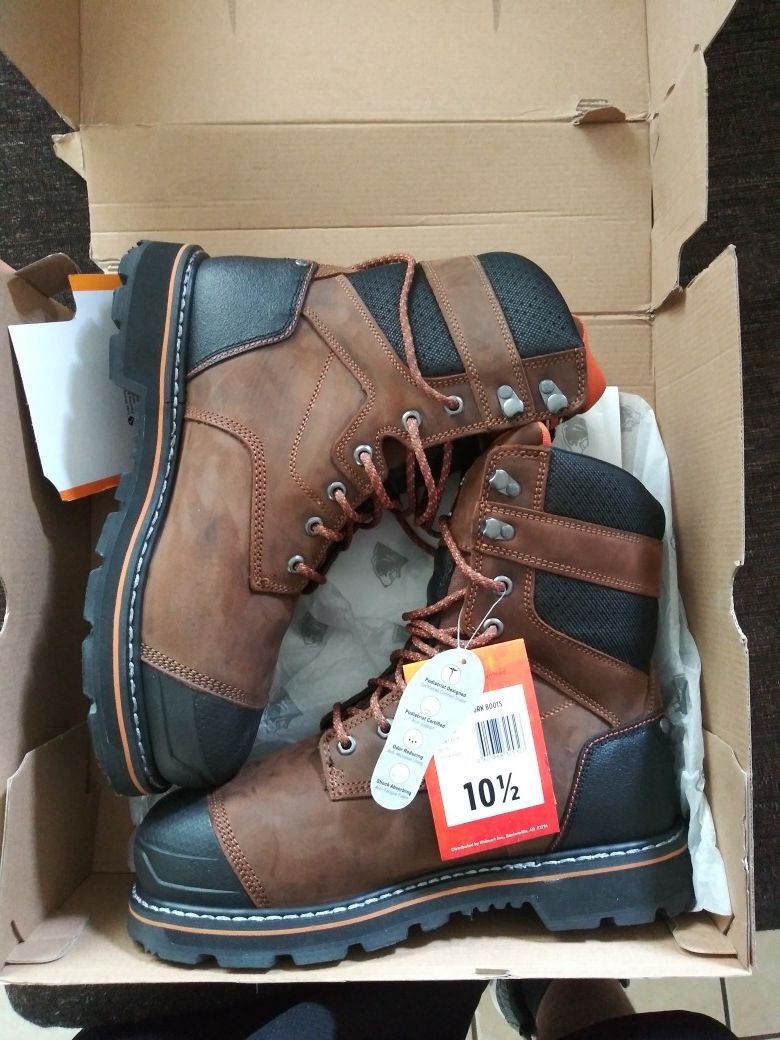 Survivors Work Boots Steel Toe (New with tags)