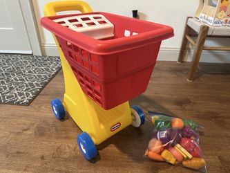 Little Tikes Shopping Cart - Yellow/Red