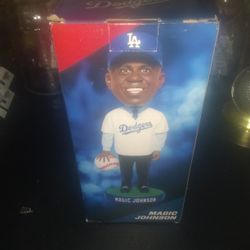 Brand New LA Dodger's Magic Johnson Bobblehead