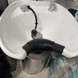 Shampoo Bowl Cromo Pedestal 