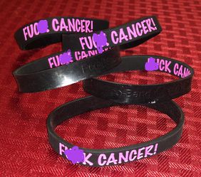F*** CANCER! (100% Recycled Silicone)