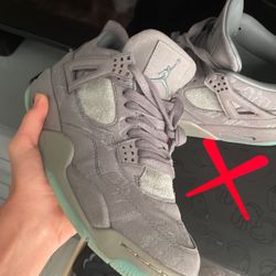 Kaws Jordan 4 Size 9.5 Worn