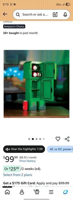 Minecraft Mini Fridge