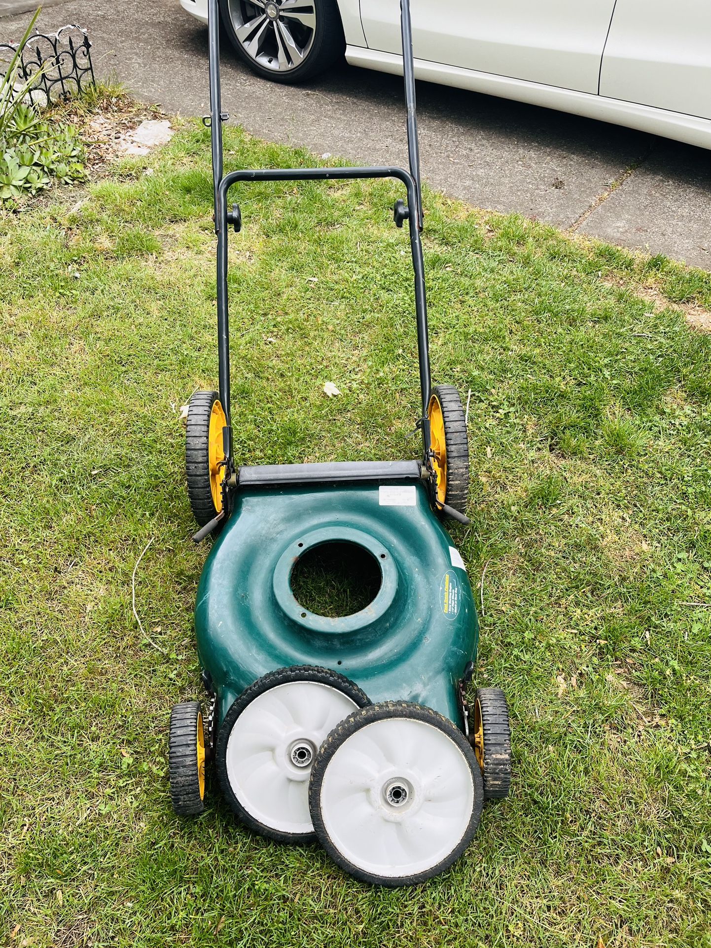 Mower Deck And High Tires