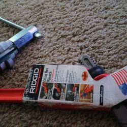 Brand new Ridgid internal wrench no 342.
Ridgid offset hex wrench 2 5/8