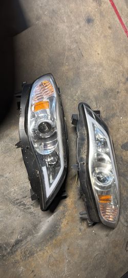 Subaru WRX front headlights