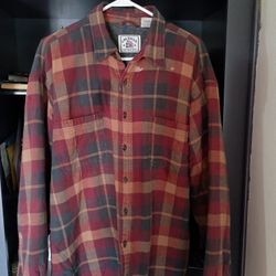 Men Shirt Jacket Large Size 