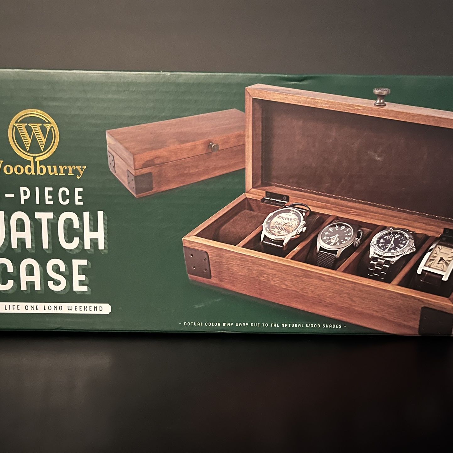 Woodbury 5 piece watch case clearance