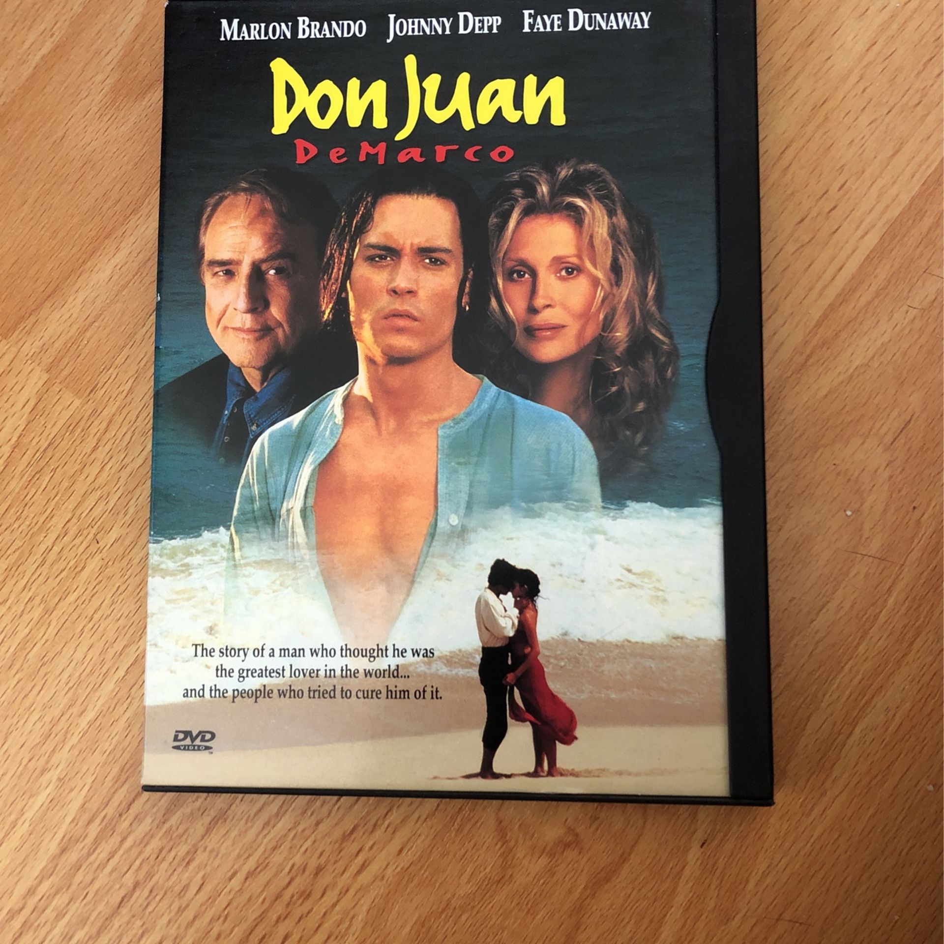 Don Juan DeMarco movie Dvd