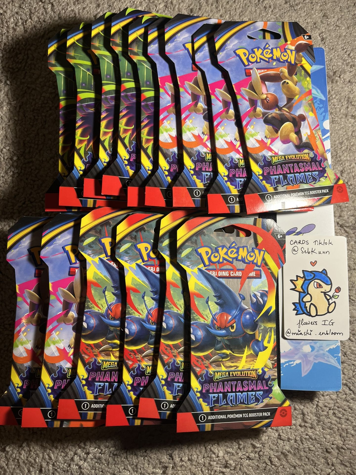 Pokemon Phantasmal Flames Booster Packs