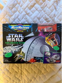 1994 Galoob Star Wars Micro Machines "The Death Star" Playset (Item #65871).