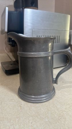 Solid Pewter Pitcher