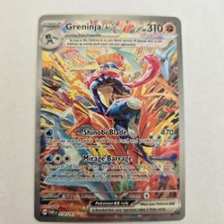 Pokemon Card Greninja Ex