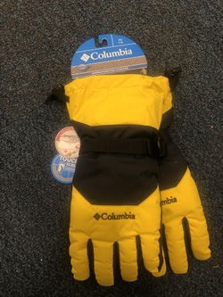 Columbia Snow Gloves, Breathable And Waterproofed. New W Tags Men’s Large