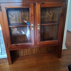 Solid Wood display cabinet