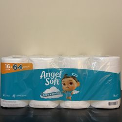 Angel Soft 2-Ply Toilet Paper, 16 Mega Rolls