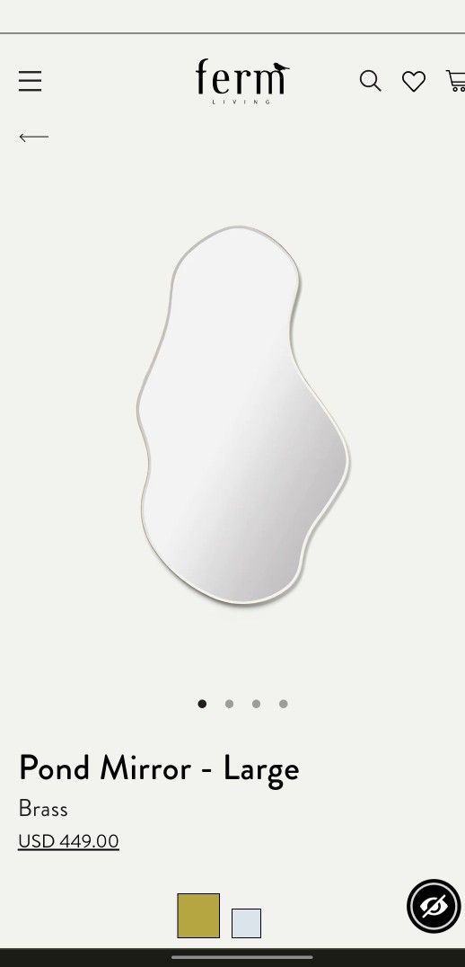 Ferm Living Pond Large Mirror

