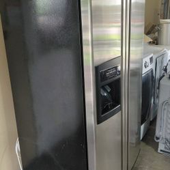 ✨️Refrigerator KitchenAid Stainless Steel 36" Width Side By Side ✨️