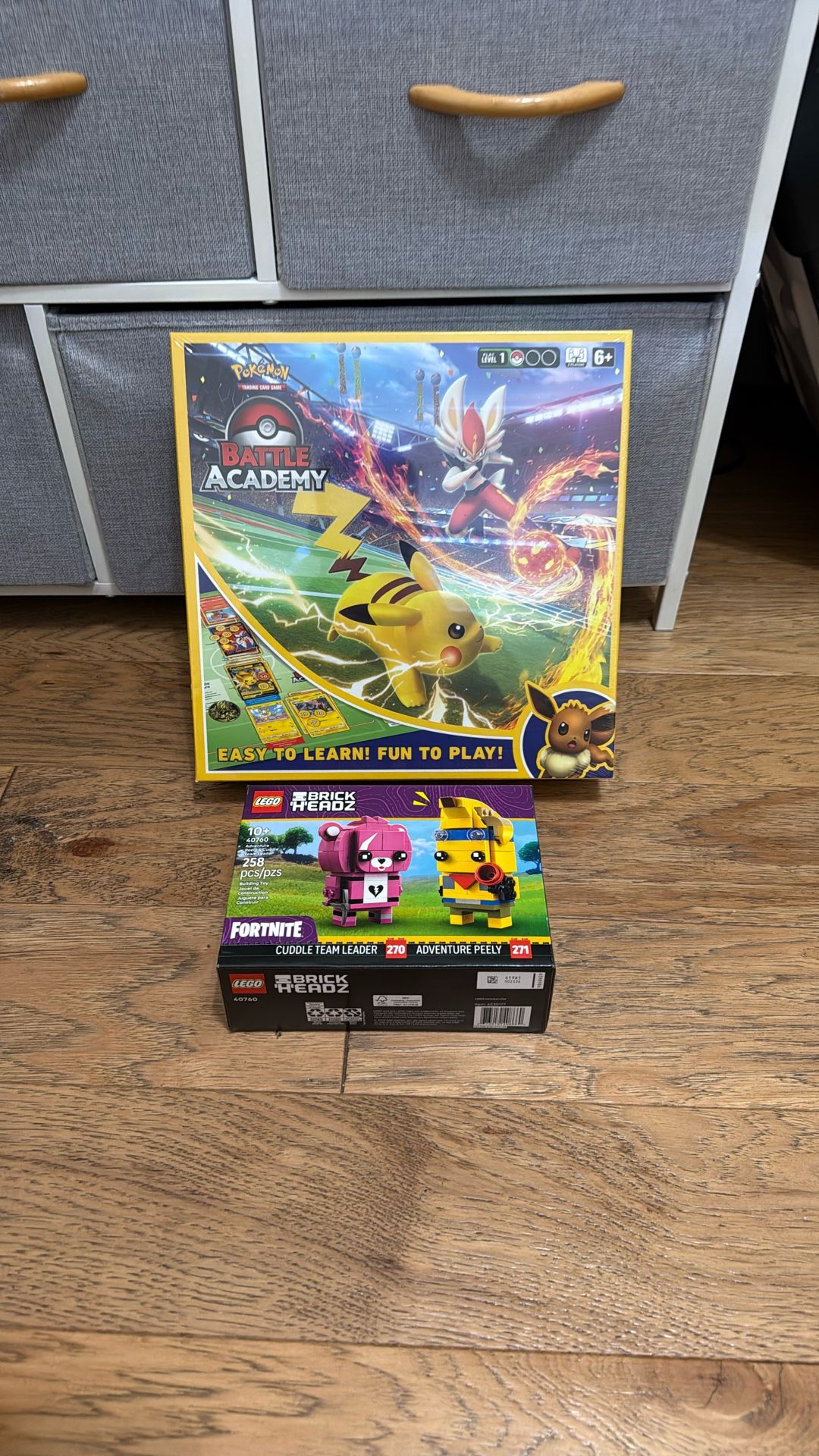 Brand new: Pokémon Battle Academy & LEGO Brick Headz Fortnite