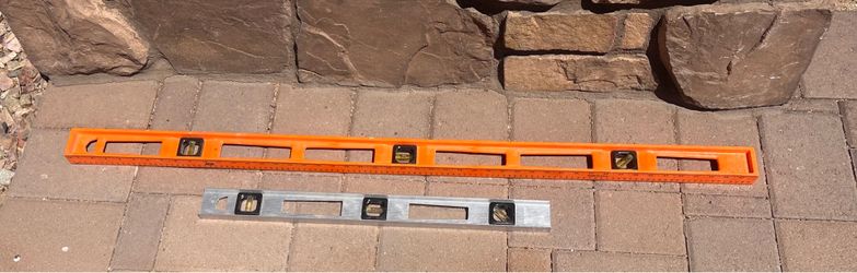 Levels - set of 2 - 48” & 24”