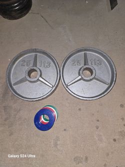 Olympic weights plates
