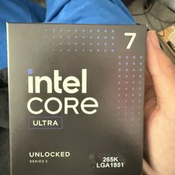 Intel Ultra 7 265k Selected