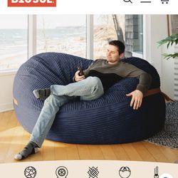 Big Joe® Fuf® 7Ft Foam Beanbag w/ Removable Cover